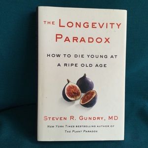 The Longevity Paradox Hardcover Diet health Book